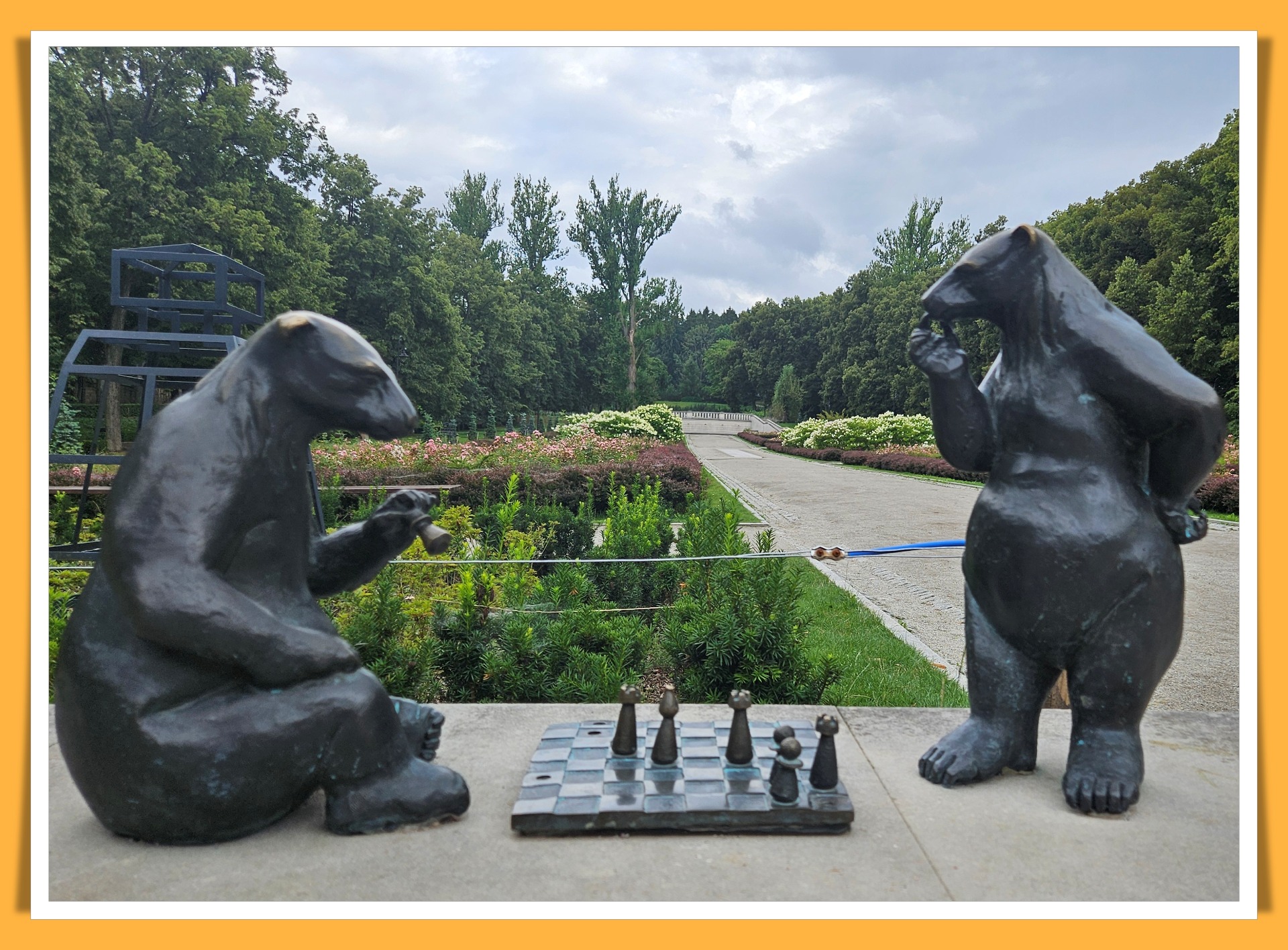 Misie Szachiści w Parku Szachowym